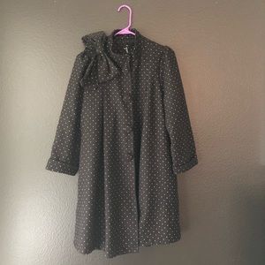 Unique Vintage Polka Dot Coat